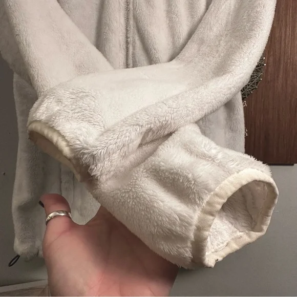 ✅ SOLD! The North Face Osito Jacket High-Pile, Silken Raschel Cream Fleece Med - Picture 7 of 15